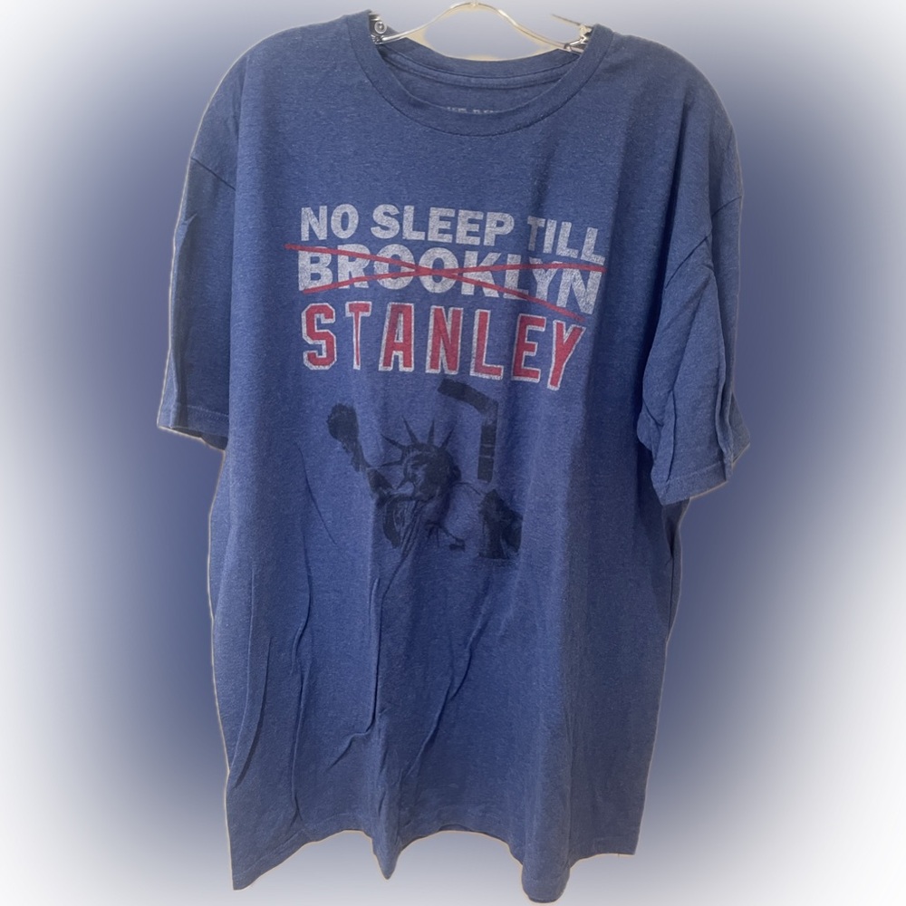 NY Rangers No Sleep til Stanley tshirt